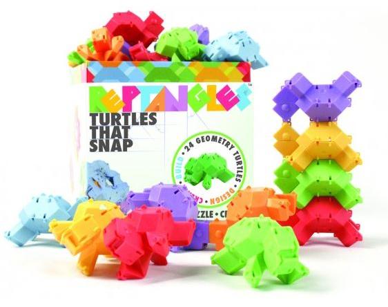 Turtles that snap. Joc de constructie, Testoasele 