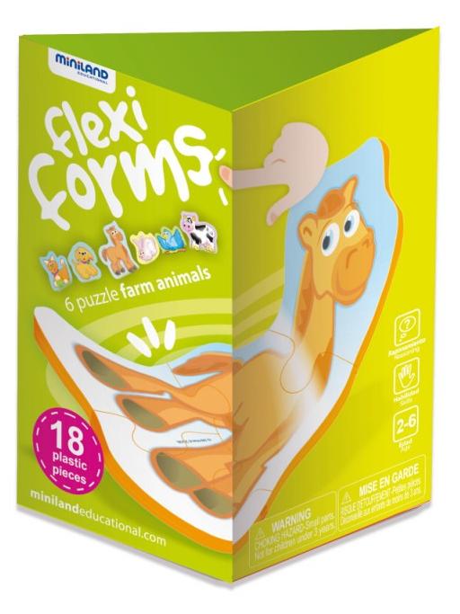 Flexi forms. Puzzle tematic, Animale