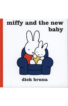 Coperta cărții 'Miffy and the New Baby'