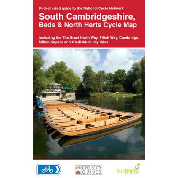 South Cambridgeshire, Beds & North Herts Cycle Map
