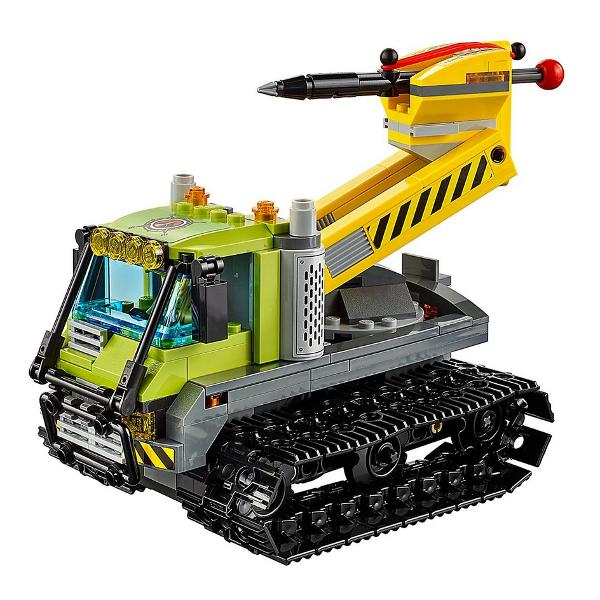 Lego City Tractor cu senile pentru vulcan 6-12 ani