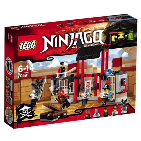 Lego Ninjago Evadarea din inchisoarea Kryptarium 6-14 ani