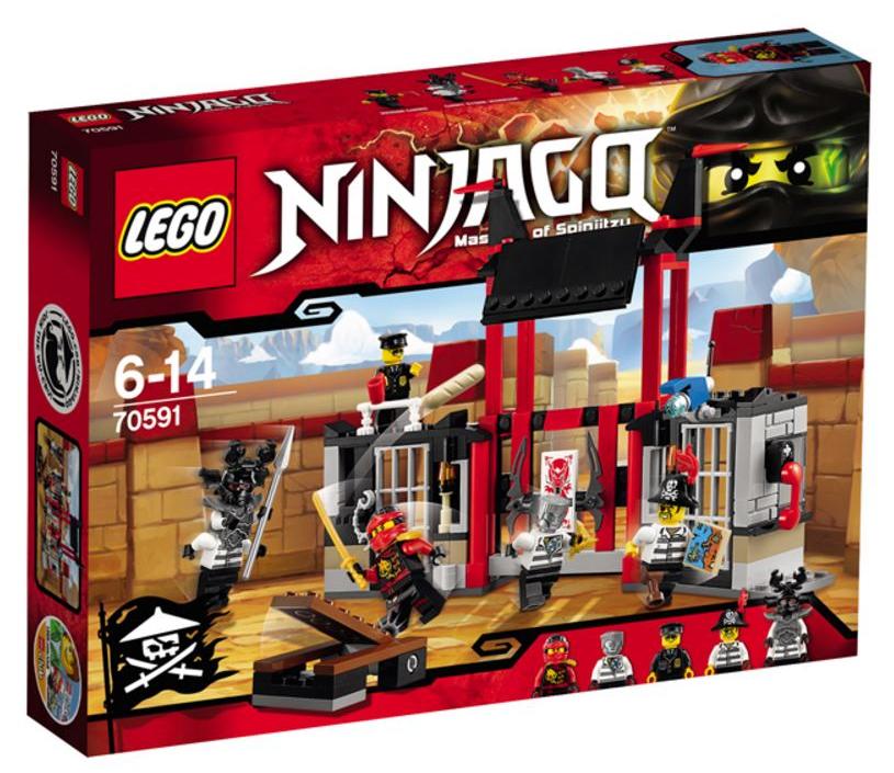 Lego Ninjago Evadarea din inchisoarea Kryptarium 6-14 ani