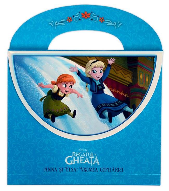 Disney Regatul de gheata - Anna si Elsa: Vremea copilariei - posetuta