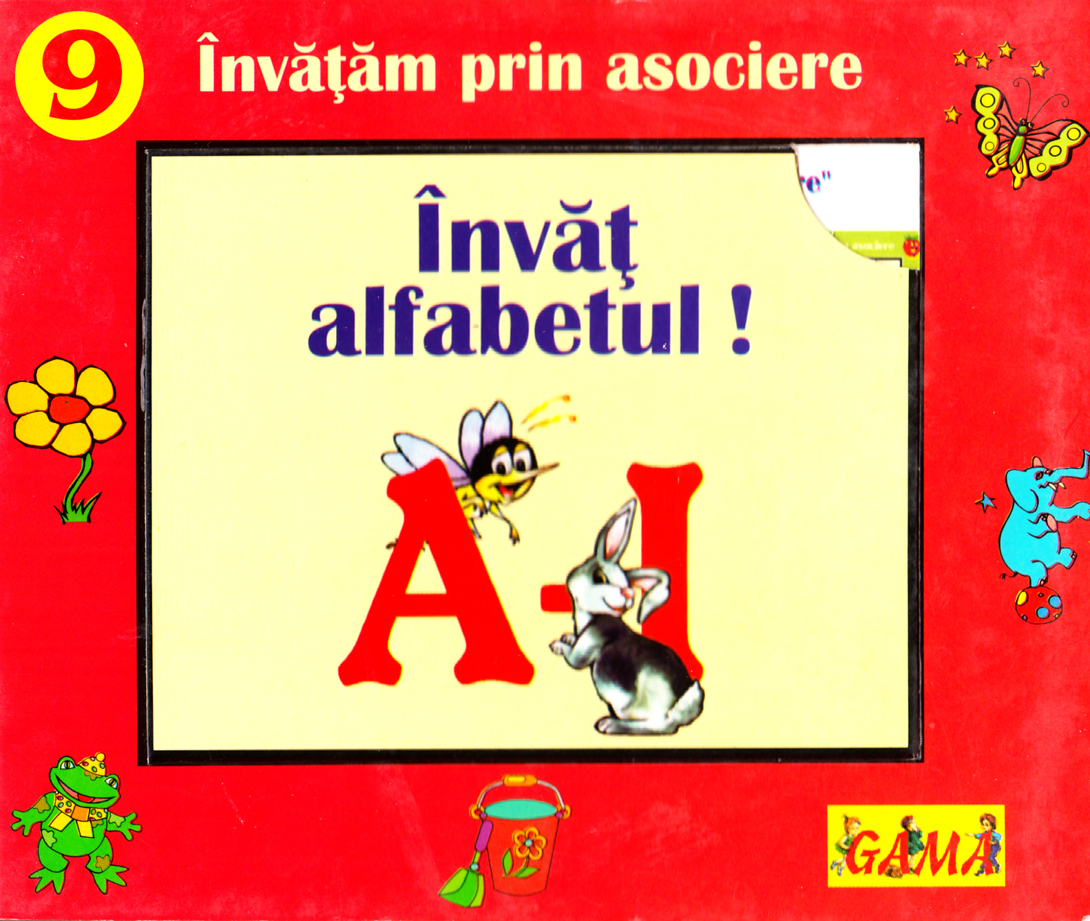 Invat alfabetul: A-I - Invatam prin asociere