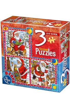 Imaginea produsului 'Puzzle Crăciun 3 in 1'