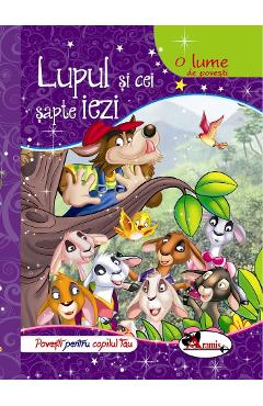 Poza produsului Lupul si cei sapte iezi - O lume de povesti