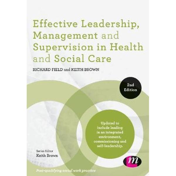 Effective Leadership, Management and Supervision in Health a