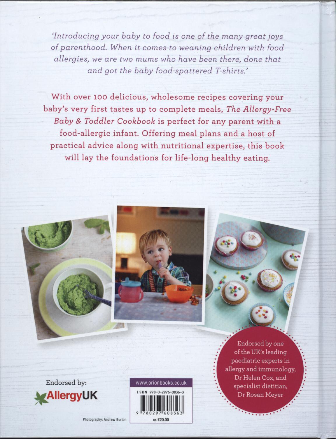 Allergy-Free Baby & Toddler Cookbook