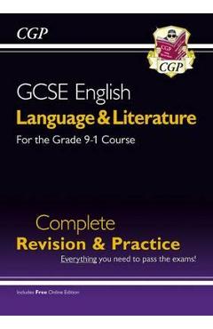 Coperta cărții 'New GCSE English Language and Literature Complete Revision &'