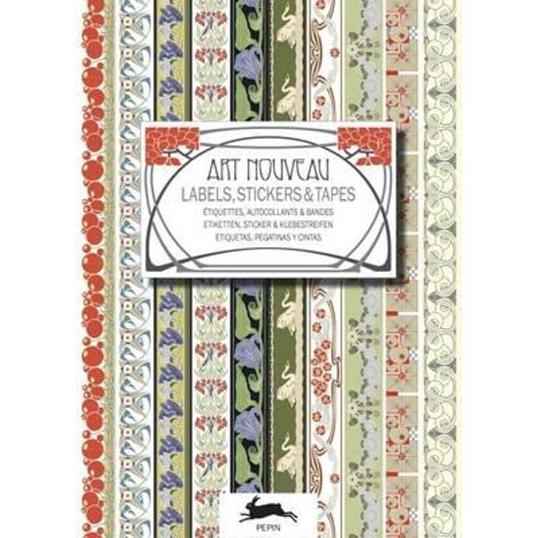 Art Nouveau: Label & Sticker Book