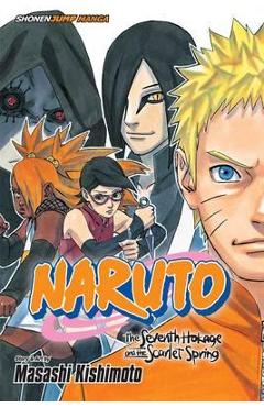 Coperta cărții 'Seventh Hokage and the Scarlet Spring'