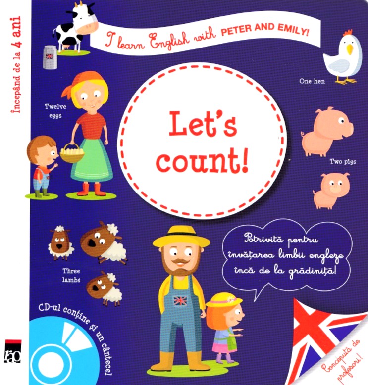 Let's count! + CD - I learn English with Peter and Emily - Annie Sussel, Christophe Boncens