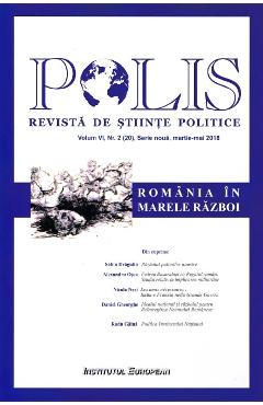 Poza produsului Polis vol.6 nr.2 (20), serie noua martie-mai 2018. Revista de stiinte politice