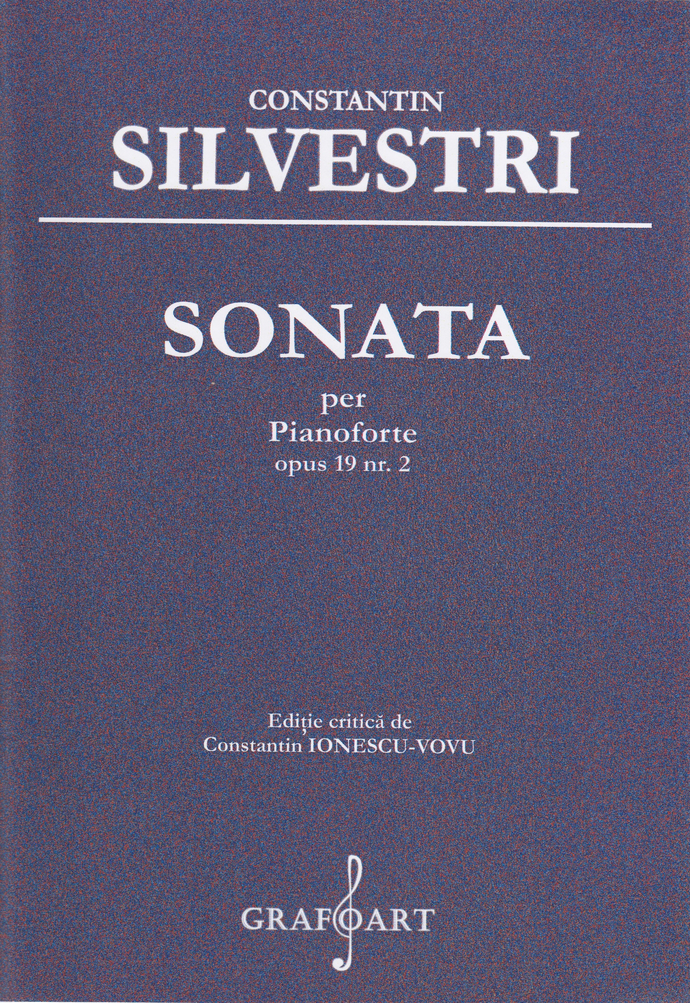 Sonata per Pianoforte opus 19 nr.2 - Constantin Silvestri