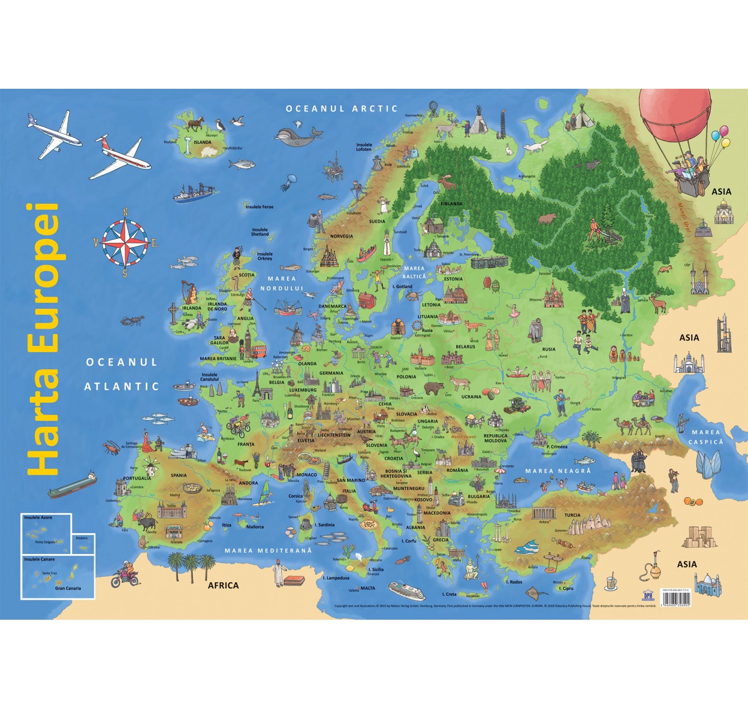 Plansa: Harta Europei