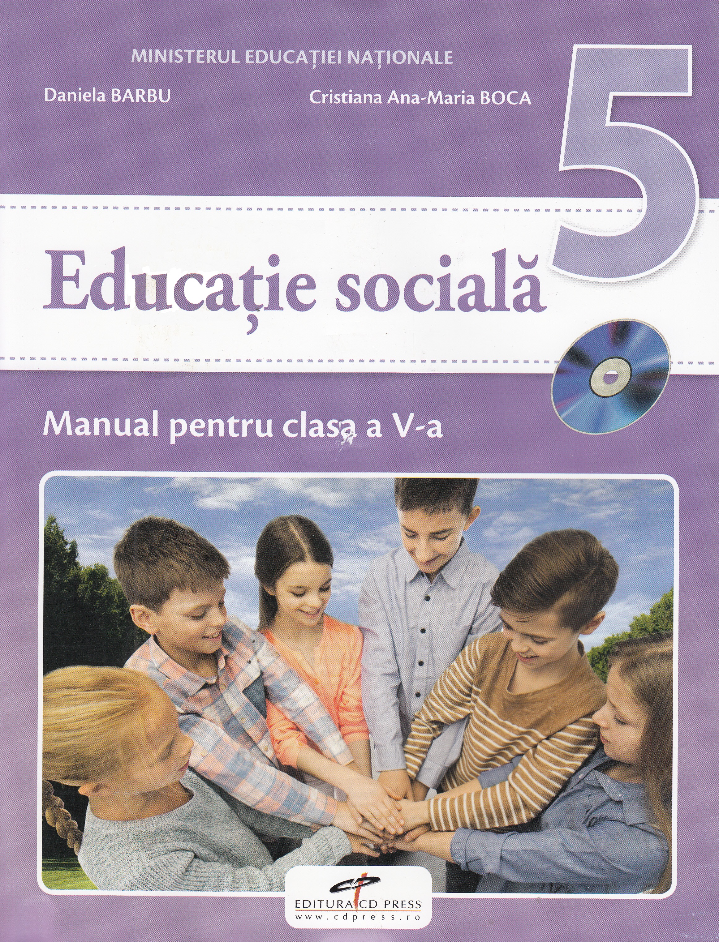 Educatie sociala - Clasa 5 - Manual + CD - Daniela Barbu, Cristiana Ana-Maria Boca