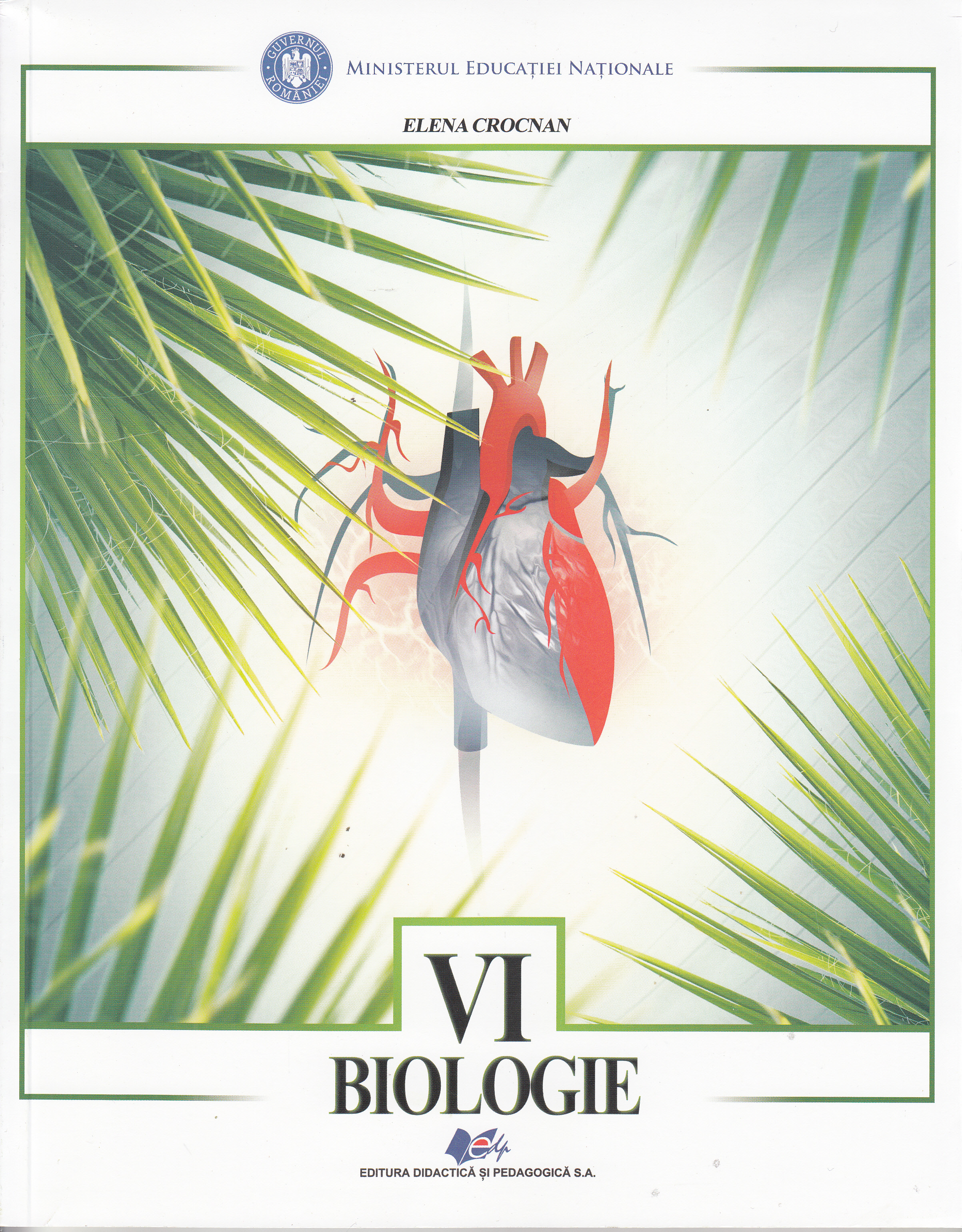 Biologie - Clasa 6 - Manual - Elena Crocnan