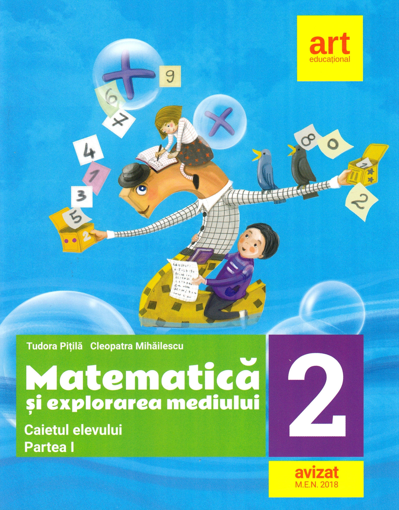 Matematica si explorarea mediului - Clasa 2 Partea 1 - Caiet - Tudora Pitila, Cleopatra Mihailescu