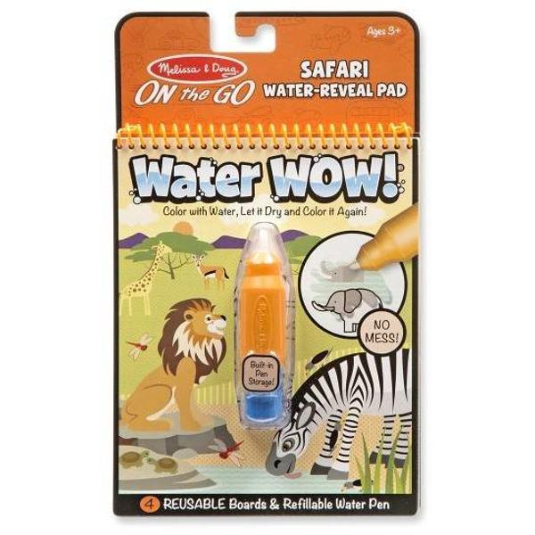Water Wow! Carnet de colorat, Apa magica. Safari
