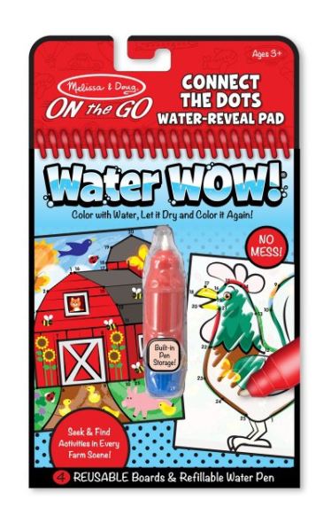 Water Wow! Carnet de colorat, Apa magica. Uneste punctele