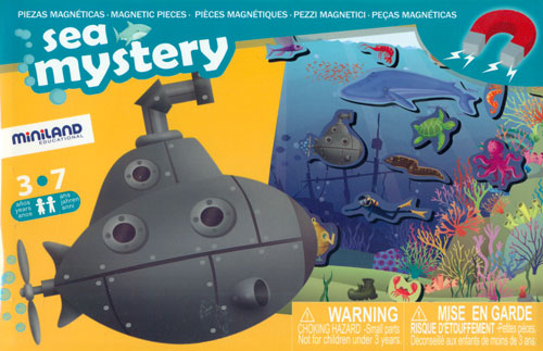 Sea mystery. Joc magnetic, Descopera misterele marii
