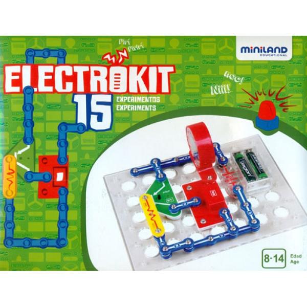 Electrokit. Puzzle electronic, 15 experimente 