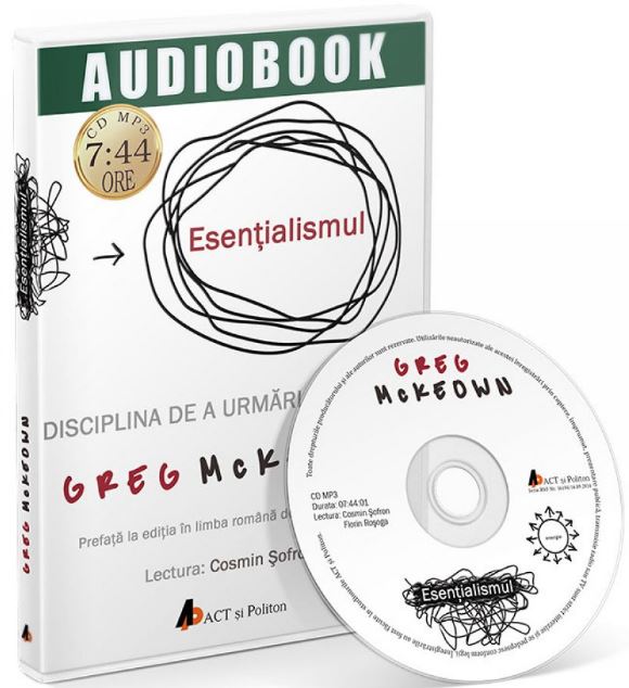 Audiobook: Esentialismul - Greg McKeown