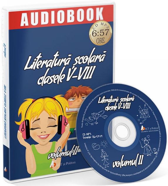 Audiobook: Literatura scolara - Clasele 5-8. Vol. 2