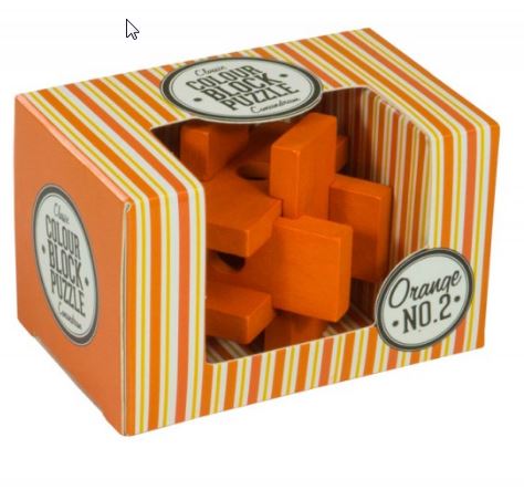 Colour Block Puzzle No. 2 Orange (Puzzle mecanic)