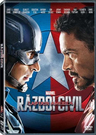 DVD Captain America: Razboiul Civil