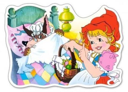 Puzzle 15 Castorland - Little Red Riding Hood