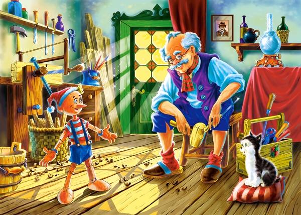 Puzzle 120 Castorland - Pinocchio
