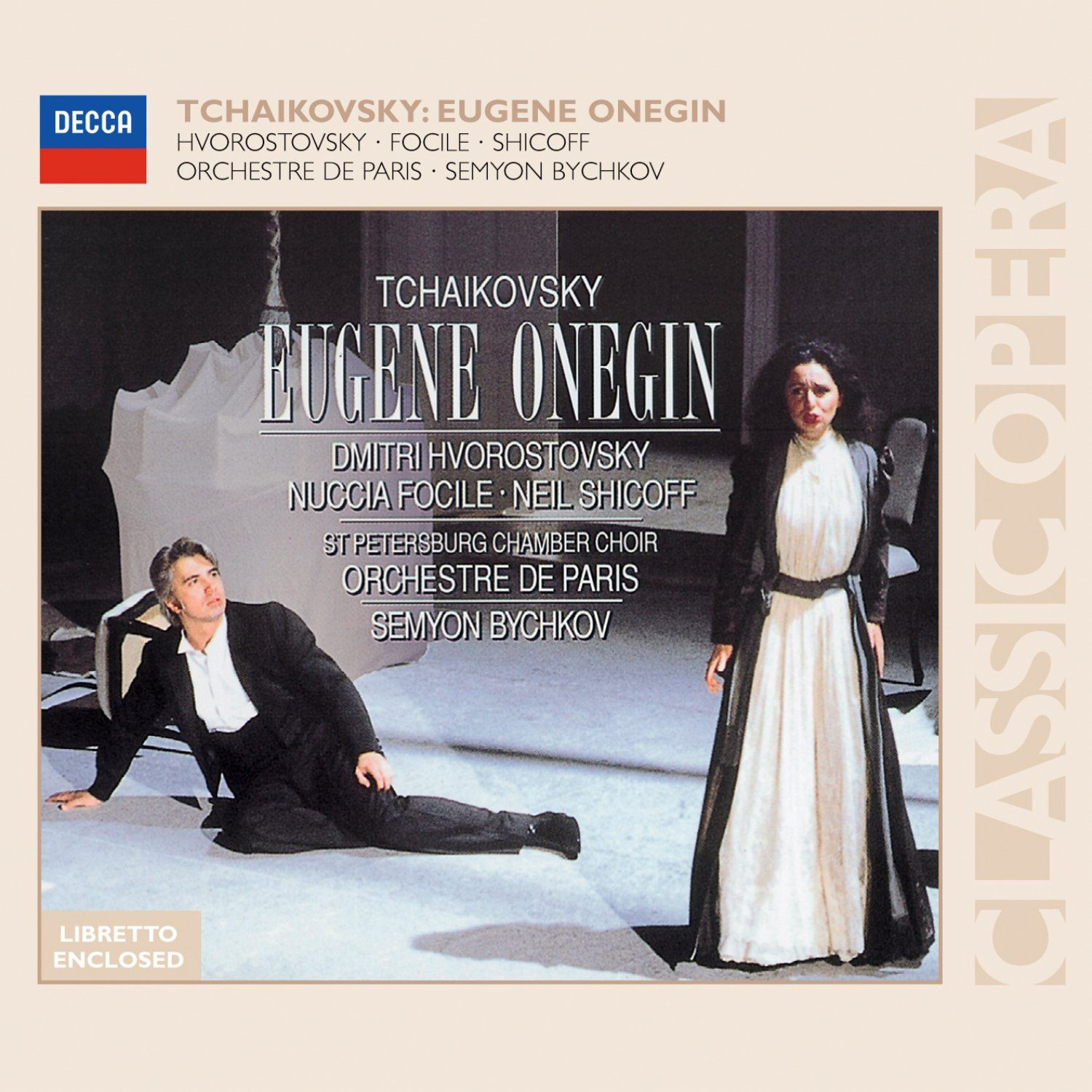 2CD Tchaikovsky - Eugene Onegin - Dmitri Hvorostovsky, Nuccia Focile, Neil Shicoff
