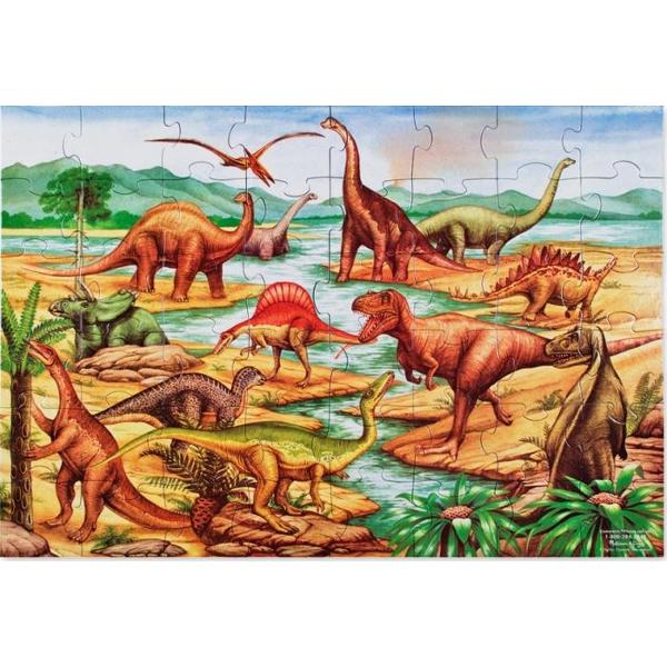 Floor puzzle, Dinosaurs. Puzzle de podea, Dinozauri