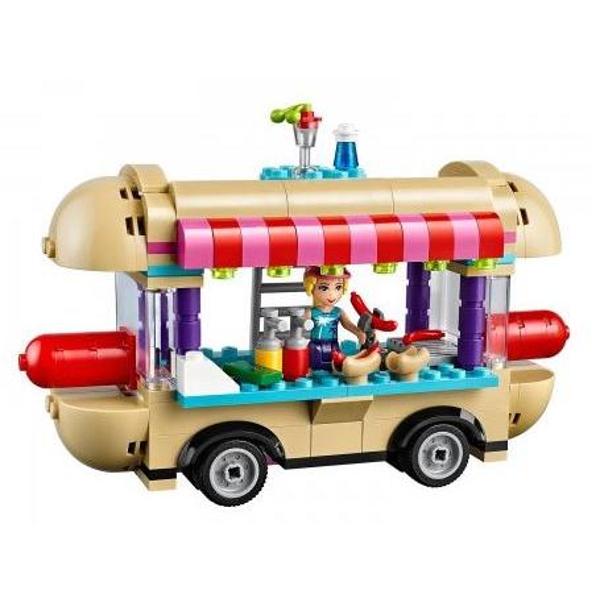 Lego Friends - Furgoneta de hot dog din parcul de distractii 6-12 Ani (41129)