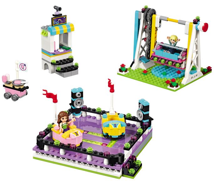 Lego Friends - Masinute electrice in parcul de distractii 8-12 Ani (41133)