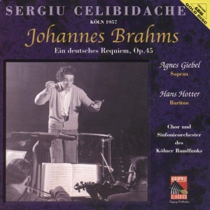 CD Brahms - Ein Deutsches Requiem - Sergiu Celibidache Koln 1957