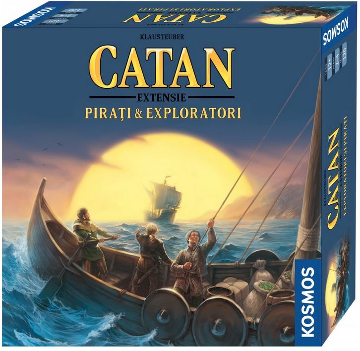 Catan - Extensie: Pirati si exploratori