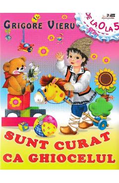 Coperta cărții 'Sunt curat ca Ghiocelul - Grigore Vieru'