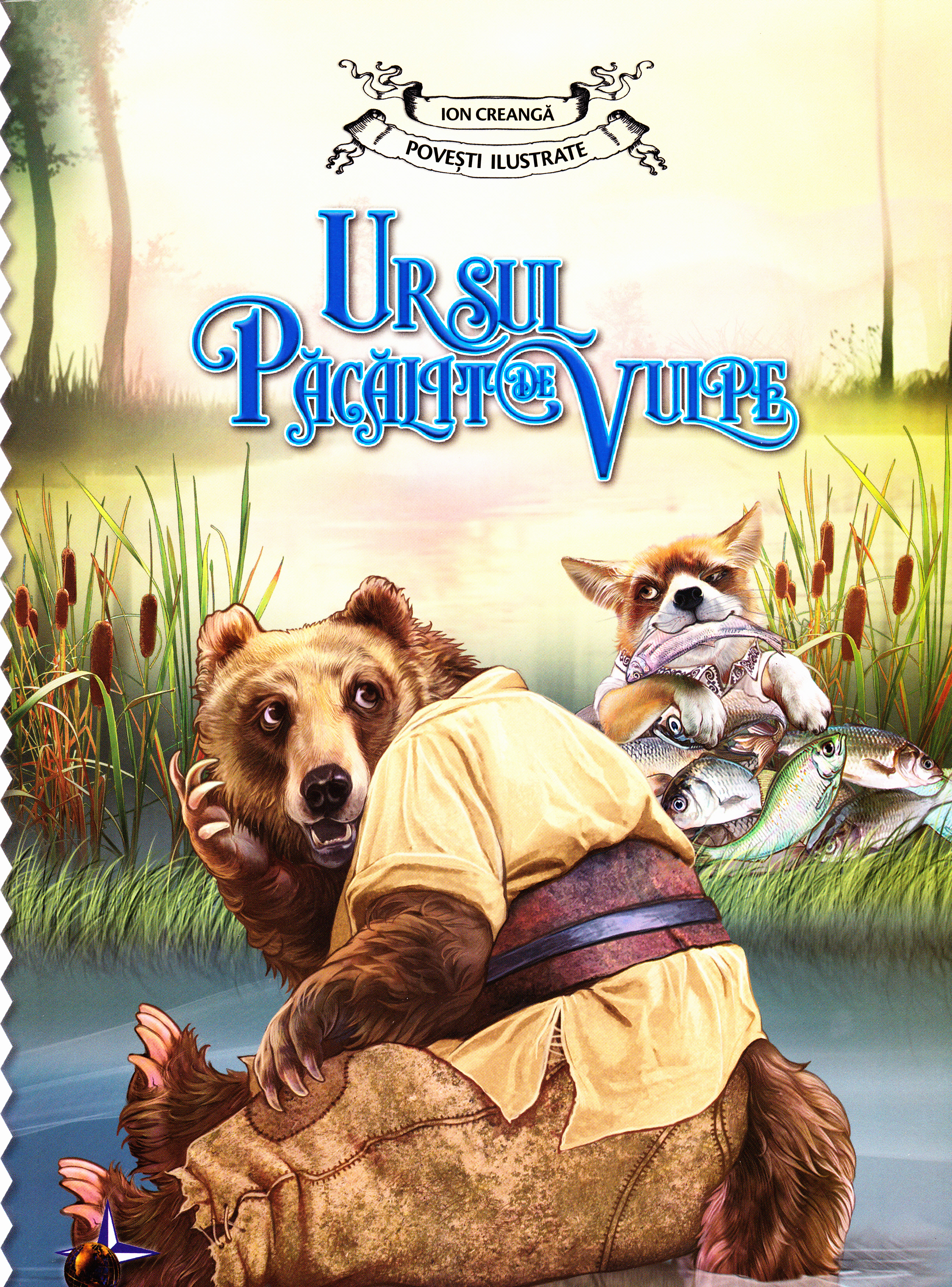 Ursul pacalit de Vulpe - Ion Creanga - Povesti ilustrate