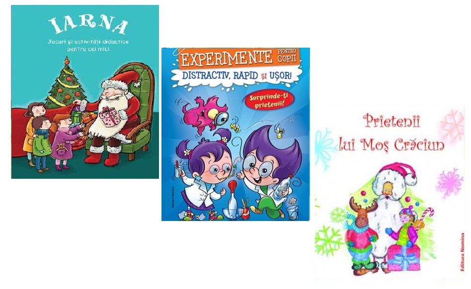 Pachet special Craciun 4 (Experimente + Prietenii lui Mos Craciun + Iarna)