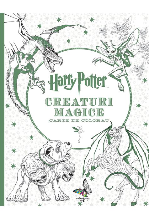 Harry Potter. Creaturi magice - Carte de colorat