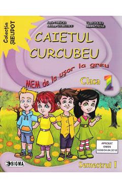 Poza produsului Caietul curcubeu MEM - Clasa 1 Sem.1 - Paula Copacel, Viorel Dolha