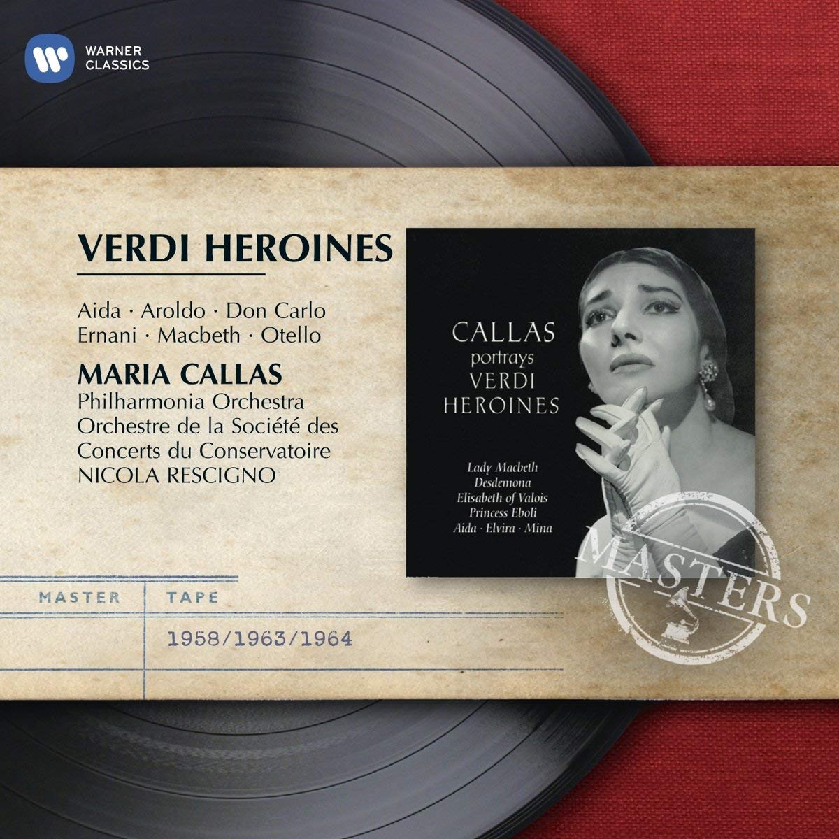 CD Maria Callas - Verdi heroines