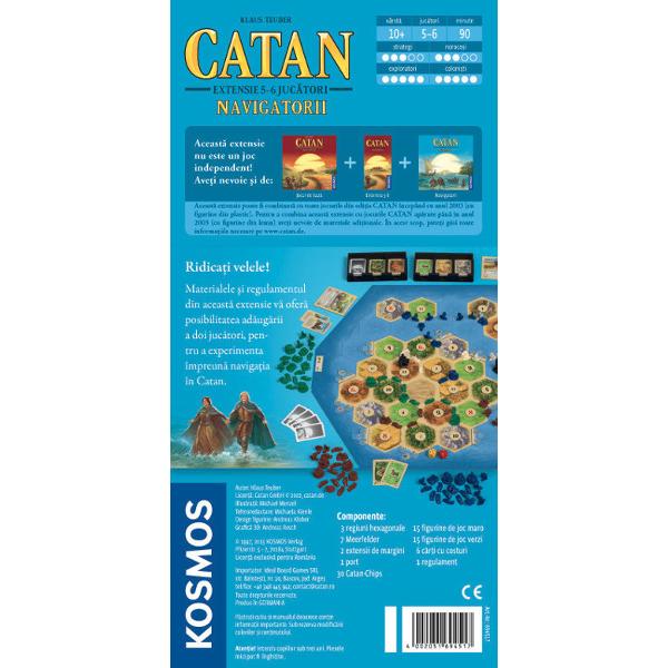 Catan - Extensie 5-6 jucatori: Navigatorii