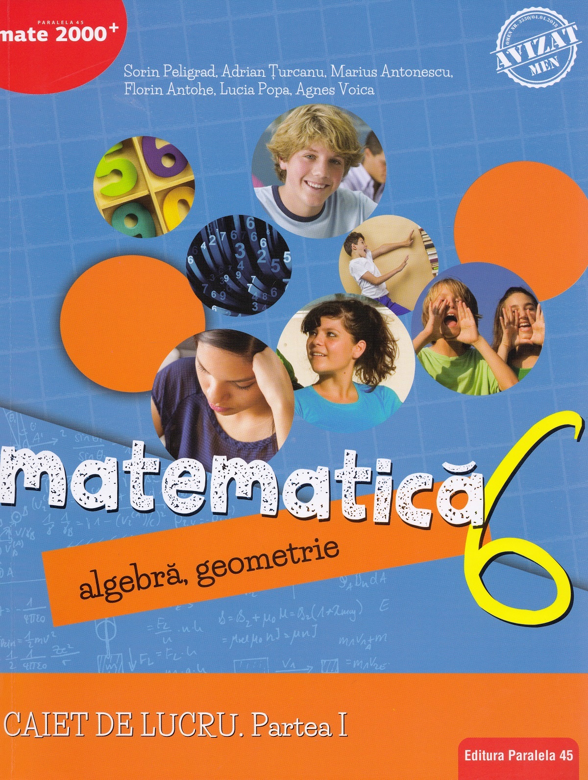 Matematica - Clasa 6. Partea I - Caiet - Sorin Peligrad, Adrian Turcanu