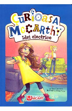 Coperta cărții 'Curioasa McCarthy: Idei electrice - Tory Christie, Mina Price'