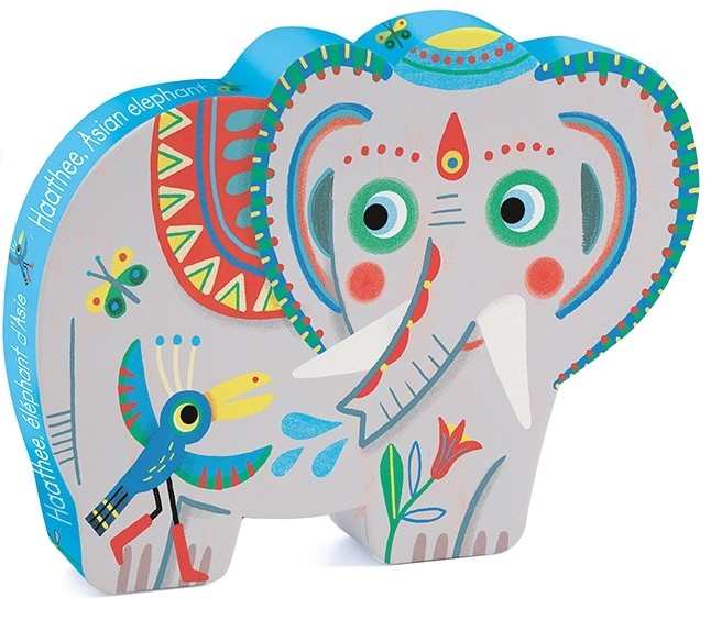 Puzzle Haathee, elephant d'Asie. Elefant