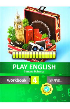 Coperta cărții 'Play English Level 4 - Simona Buburuz'
